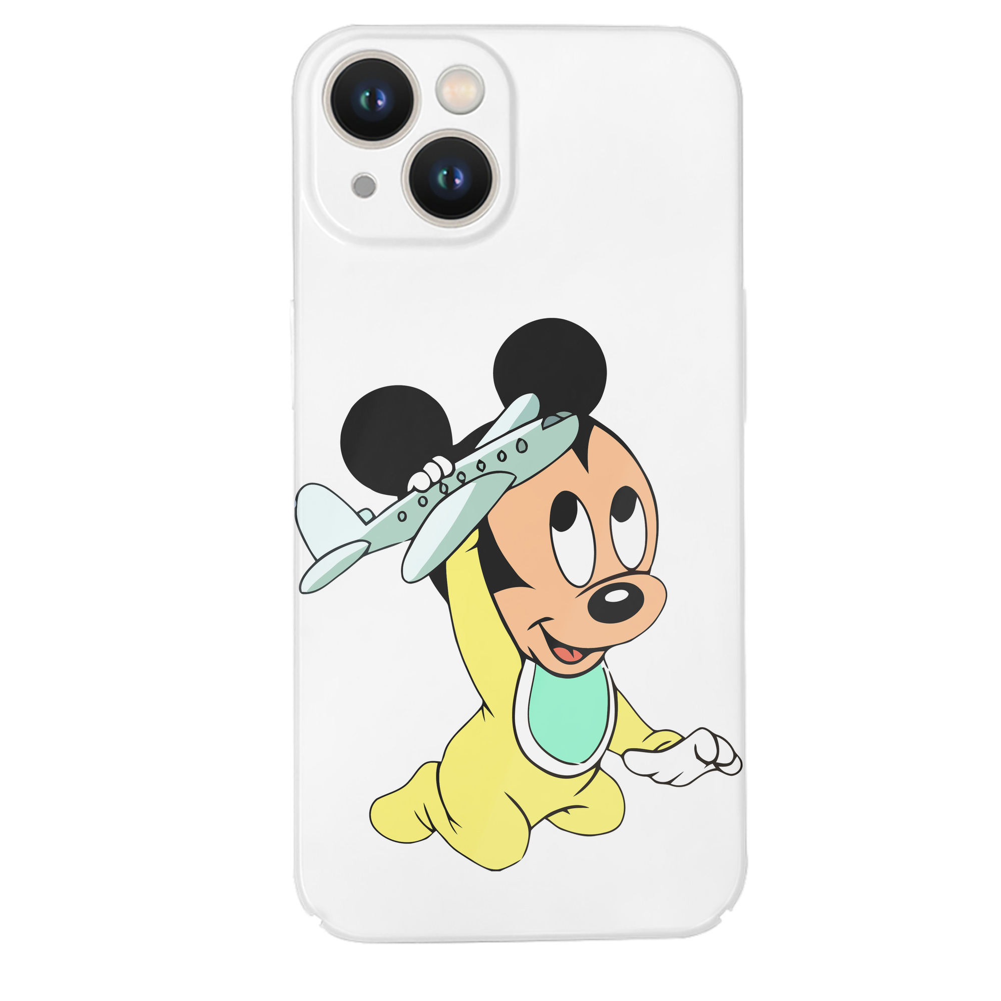 （画像用） ミッキーマウス Mickey Mouse 【iPhone 14シリーズ対応】ハードケース